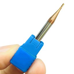 Fresa Toroidal Metal Duro 2,0 X 50 R0,5mm - 4 Cortes 45hrc - 3
