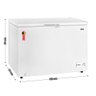 Freezer e Conservador Horizontal Eos 282 Litros Ecogelo Efh350x 220v - 3