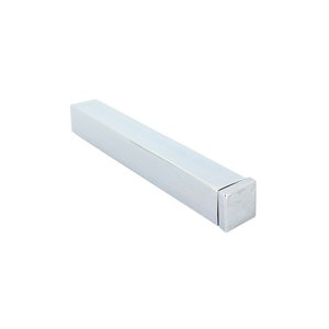 Prolongador Quadrado 1" 286 Pauma 200 Mm - Alumínio Cromado