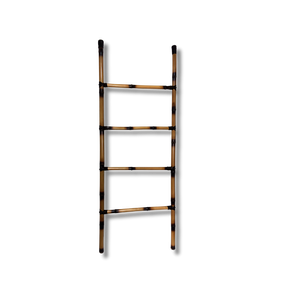Escada Decorativa de Bambu 1,5mts X 60cm Nc Caieiras