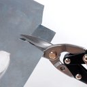 Ver imagem 4 de Tesoura Profissional de Aço Liga 25cm para Corte de Chapa Metálica Alta Performance e Durabilidade