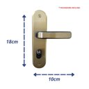 Ver mais imagens de Kit Porta de Madeira 210x82cm Batente 14cm Spazio Eco Uniportas Abertura Direita Natural