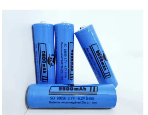 Kit 3x Bateria para Lanterna 18650 9900mah 3.7v ~4.2v Li-ion - 1