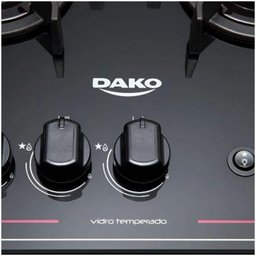 Fogão De Piso Dako 5 Bocas Magister Preto Bivolt - 11