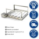 Ver imagem 2 de Assador Churrasqueira Rotativo Progás Prrc05 5 Espetos Bivolt Desmontável Velocidade Contínua