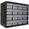 2 Organizador Multiuso Mini Caixa 16 Gavetas Gaveteiro 7000 - 5