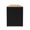 Ver imagem 6 de Mesa para Escritório 160cm ME4182 Amêndoa/Preto - Tecnomobili