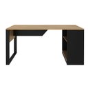 Ver imagem 7 de Mesa para Escritório 160cm ME4182 Amêndoa/Preto - Tecnomobili