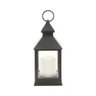Lanterna Preta Decorativa com Led 23cm - 1092465 - Cromus - 1