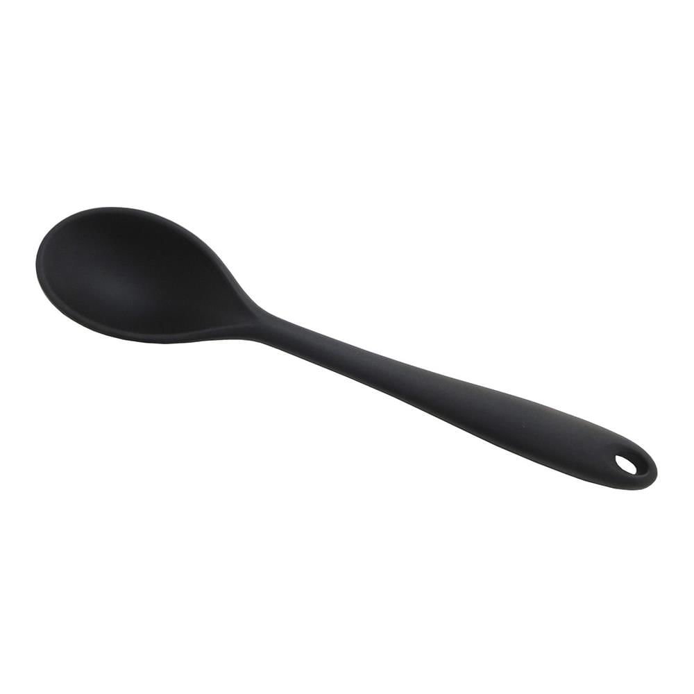 Colher De Silicone Preta 27.5Cm Bono Home - 1