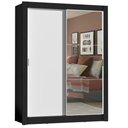 Ver imagem 3 de Guarda-roupa Solteiro Madesa Denver 2 Portas de Correr com Espelho