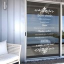 Ver imagem 2 de Adesivo de Parede Frase Bem Vindo-Medio 65x153cm