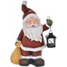 Enfeite Estatueta Natalino Papai Noel em Porcelana Natal 45cm - 1