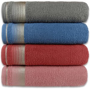 Kit com 4 Toalhas de Banho Luxury Soft Beka 360 G/m² Beka D
