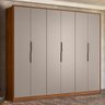 Guarda Roupa Casal Atrice 6 Portas Prime - Demartêz - 2