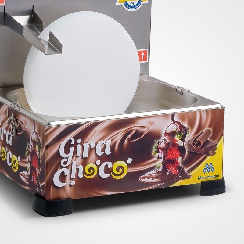 Derretedeira De Chocolate Gira Choco 5 Kg Inox Marchesoni 220V - 2