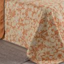 Ver imagem 3 de Kit Colcha Cobre Leito Casal 3 Peças Matelado Dupla Face Laranja