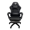 Ver imagem 1 de Cadeira Gamer Escritório Ergonômica Viva Game Relax Preto Couro Sintético