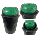 Ver imagem 6 de Conjunto Lixeira para Reciclagem Colorida 56 Lt Antares 04 U