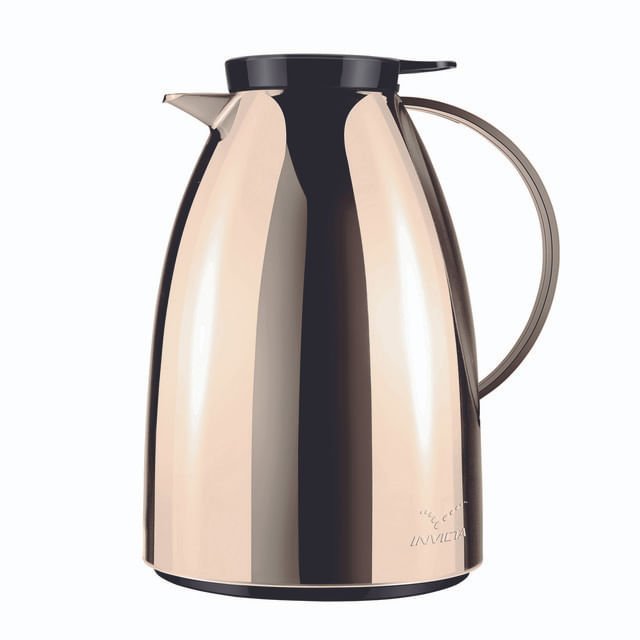 Bule Viena Metalizado Gatilho 1L French Gold Invicta - 1