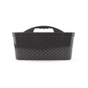 Ver imagem 3 de Kit 2 Cesto Organizador Transporta Tudo C/ Alça Plástico Nitron P/ Produtos de Limpeza e Ferramentas