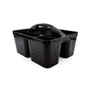 Ver imagem 4 de Kit 2 Cesto Organizador Transporta Tudo C/ Alça Plástico Nitron P/ Produtos de Limpeza e Ferramentas