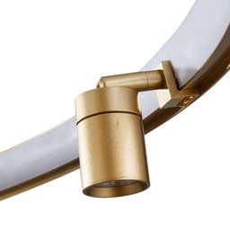 Lustre Pendente Nordecor Lilla 2542 Dourado Led Bivolt - 3