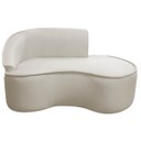 Ver imagem 3 de Kit Divã Recamier Orgânico Marrocos 150cm Lado Direito e 2 Poltronas Amore Linho