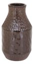 Ver imagem 1 de Vaso Decorativo Enfeite Casa Cerâmica 21x12x12cm Marrom