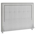 Ver imagem 1 de Cabeceira Cama Box Casal 140 Cm P05 Atenas Linho Cinza - Lyam Decor
