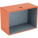 Ver imagem 6 de HOME&CO JUPTER CAIXA ORGANIZADORA SINTÉTICO MARROM 2PÇ