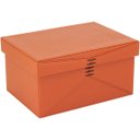 Ver imagem 3 de HOME&CO JUPTER CAIXA ORGANIZADORA SINTÉTICO MARROM 2PÇ