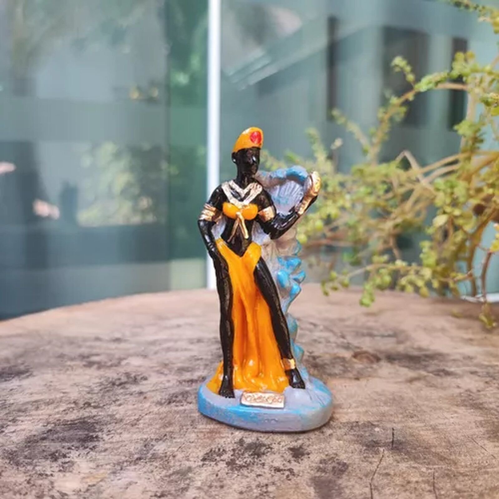 Orixás 7 Linhas da Umbanda Imagem em Resina 10 Cm - 7