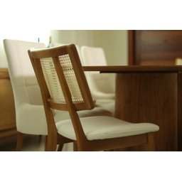 Sala de Jantar 2,40m com 8 Cadeiras Zara - Requinte Salas - 2