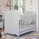 Ver imagem 7 de Kit Berço Uli com Cômoda Retrô Quarto Infantil Peroba Branco