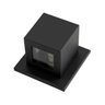 Arandela Cubo Facho Fenda e Foco Preto P/ G9 Starlumen St2942 - 5