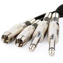 Ver imagem 2 de Cabo 2 P10 Mono para 2 Rca Santo Angelo - 25 Metros