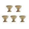 Kit 5 Puxador Cup Zen Dourado (dourado Fosco) Zp5238.955 - 1