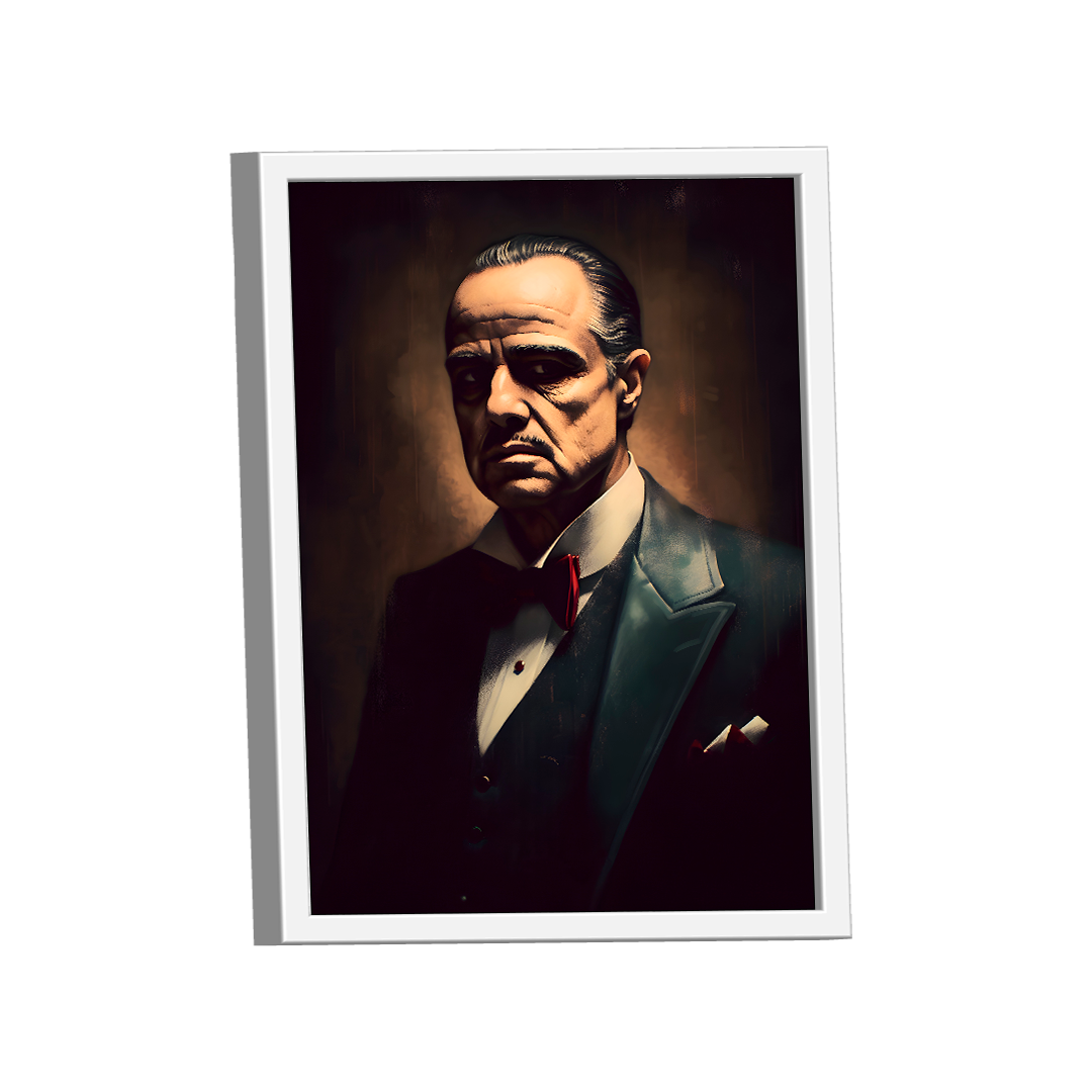 Quadro Poderoso Chefão -- BR ARTES | MadeiraMadeira