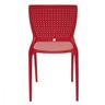 Cadeira Tramontina Safira Vermelha em Polipropileno - 7