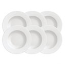 Ver imagem 6 de Kit Prato Raso Tramontina Maria Augusta em Porcelana 28 Cm 06 Peças Tramontina