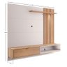Painel para Tv Suspenso Ambiente Tocantins 1.8 Off White Freijó - Colibri - 4