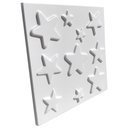 Ver imagem 4 de Forma 3D Gesso e Cimento ABS 1mm - Estrelas 30x30 cm