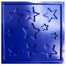 Forma 3D Gesso e Cimento ABS 1mm - Estrelas 30x30 cm - 3