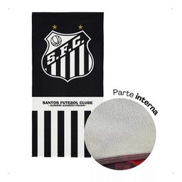 Toalha de Banho Aveludada Lepper Clubes Times Brasileiros Licenciada - 70 X 1,40 - Não Puxa Fio - Se - 3