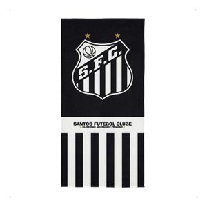 Toalha de Banho Aveludada Lepper Clubes Times Brasileiros Licenciada - 70 X 1,40 - Não Puxa Fio - Se