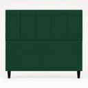 Ver imagem 5 de Cabeceira Classic Casal 140cm para Quarto Cama Decorativa Moderna Elegante Suede Verde
