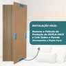 Kit 10 Unidades de Revestimento Ripado Placa Mdf 53x15 Cm Módulos Decorativos Autoadesivos - Lh Móve - 6