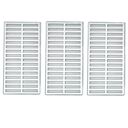 Ver imagem 1 de Grelha Ralo Quintal Alumínio 20x120 com Tela Anti Insetos em Módulos ( 3 20cm X 40cm)