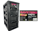 Ver imagem 2 de Gaveteiro Organizador 4 Gav Plasnew Resistente 1725 Preto